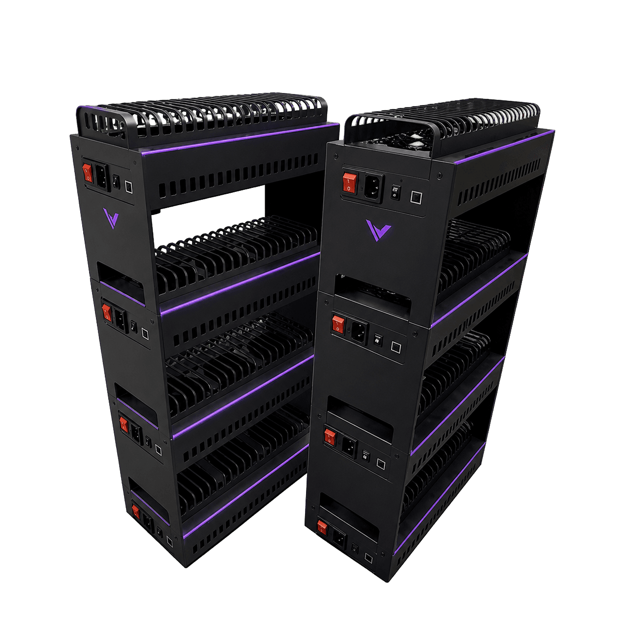 Vyrex Farm 40 multi-tier phone rack towers